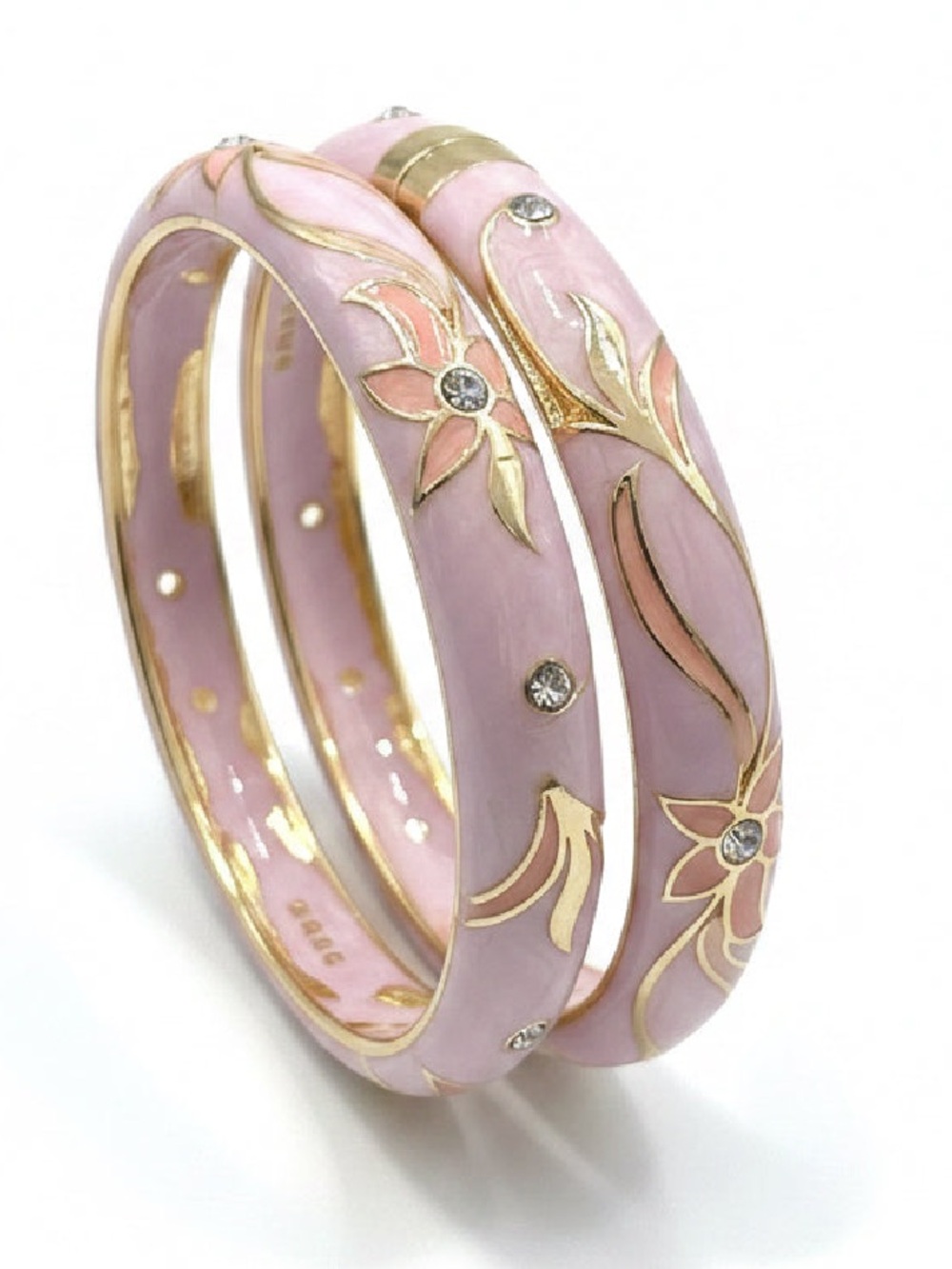 Laminate Bangles pink